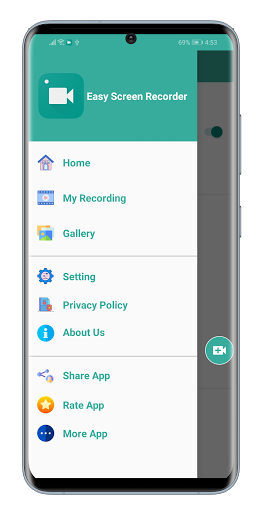 Easy Screen Recorder wth Audio Screen 3