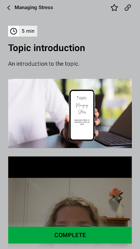 ThinkLessStress Screen 3