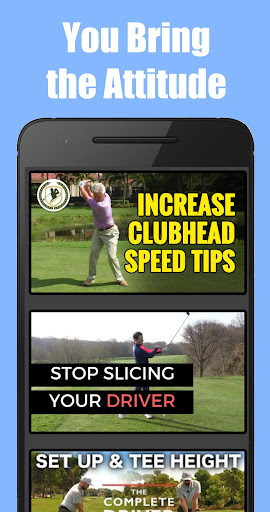 Android application 133t Golf Coach | Training screenshort