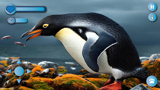 Arctic Flying Penguin Sea Game