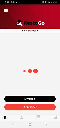 Android application Restogoclient screenshort