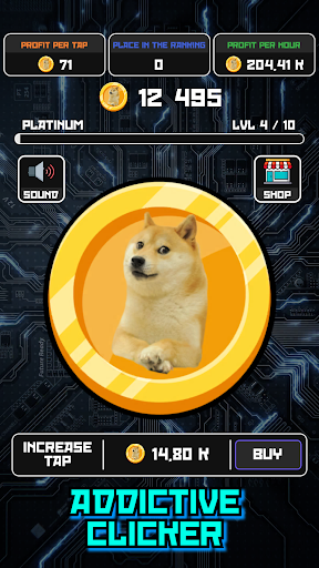 Crypto Clicker Doge Coin Idle Screen 2