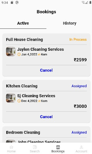 Android application FiveStar Container screenshort