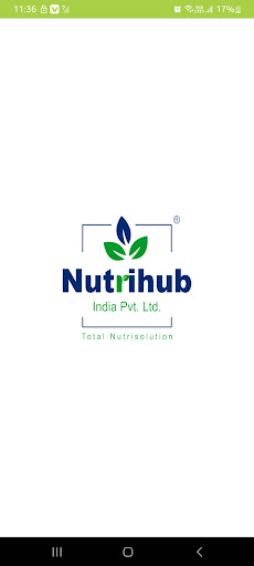 Android application NutrihubIndia screenshort