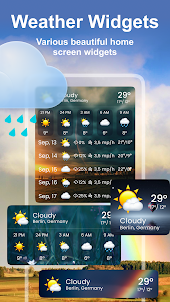 Weather app - Radar and Widget