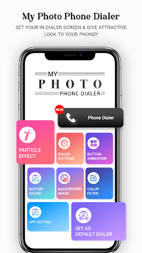 Android application My Photo Phone Dialer screenshort