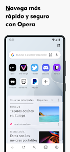 Captura de Pantalla 4 Navegador privado Opera con IA android