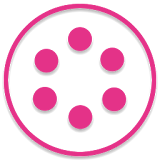 Stamped Pink SL Theme icon