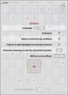 Yasminoku sudoku with solver
