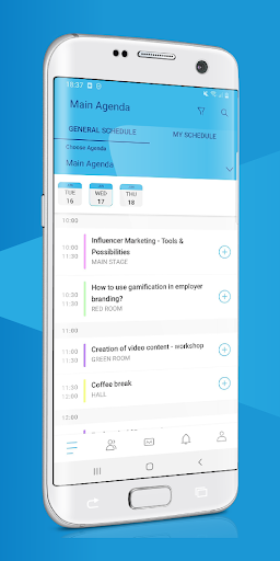Android application Meeting Application screenshort