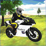 Police Motor Bike Rider 3D icon