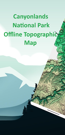 Android application Canyonlands Offline Topo Map screenshort