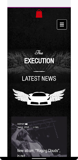 Android application The Execution screenshort