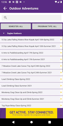 Tennessee Tech Campus Rec Screen 3