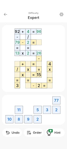 Maths Puzzle - CrossMathsのおすすめ画像3
