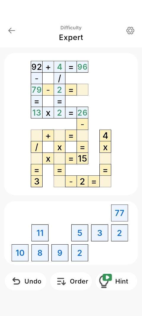 Maths Puzzle - CrossMathsのおすすめ画像3