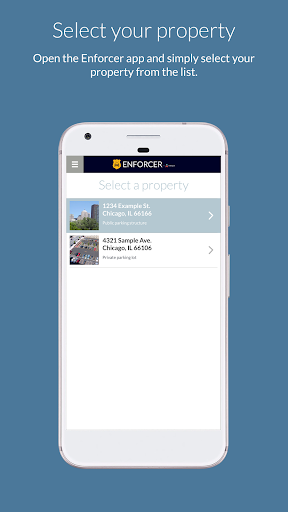 Enforcer - Parking Enforcement Screen 2