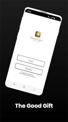 Android application The Good Gift screenshort