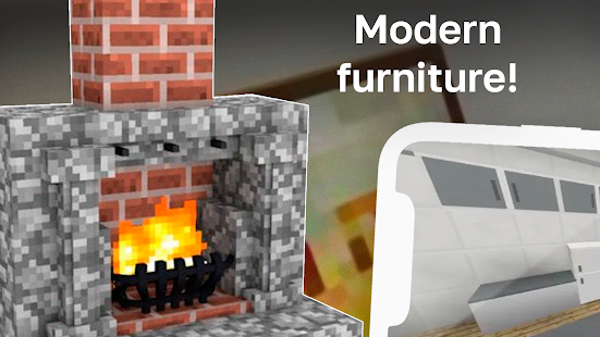 Furnicraft Mod for mcpe 1.0 APK + Mod (Unlimited money) untuk android