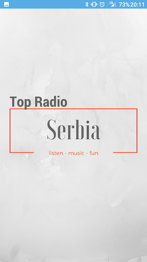 Android application Radio Serbia screenshort