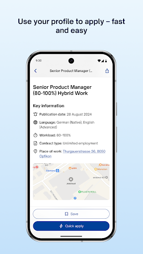 jobs.ch – Job Search Screenshot 4 - AppWisp.com
