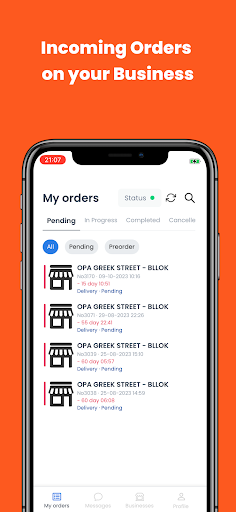 OPA Stores Screen 2