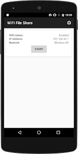 WiFi File Share Screenshot