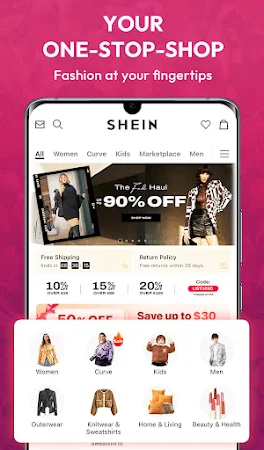 Game screenshot SHEIN Модный онлайн шопинг hack