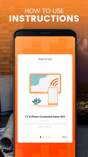 Cast to TV Mirror Screen