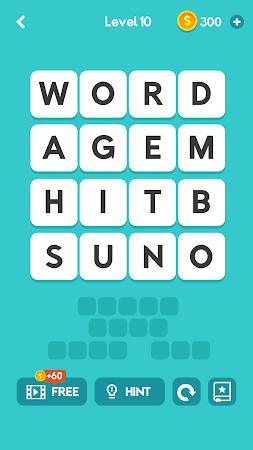 Game screenshot ワードタワー　―　脳トレーニング! 単語を見つけよう apk download