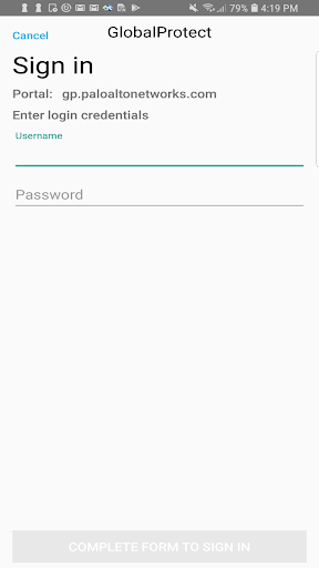 GlobalProtect Screenshot 1 - AppWisp.com