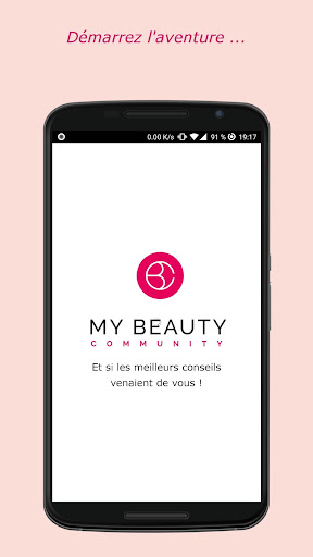 Android application My Beauty Community screenshort
