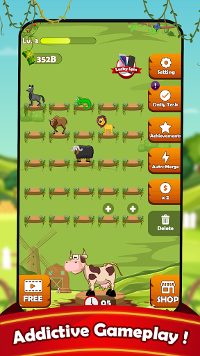 Animal Town - Merge a Puppy-Build Towns-Earn Money