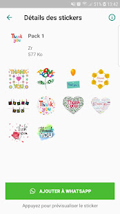 WAStickerApps: Thank you stickers 1.1 APK screenshots 2