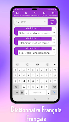 French dictionary offline Screen 2