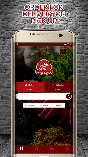 Android application The Indian Cottage screenshort