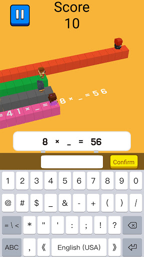 NumRush: Quick Math Number Puzzle Game, Type & Run screenshots 7