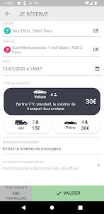 Taxi Paris Aéroports