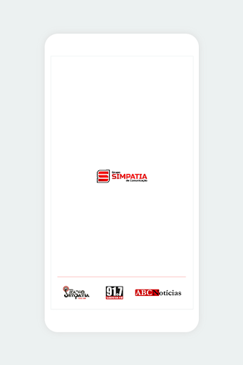 Android application Rádio Simpatia screenshort