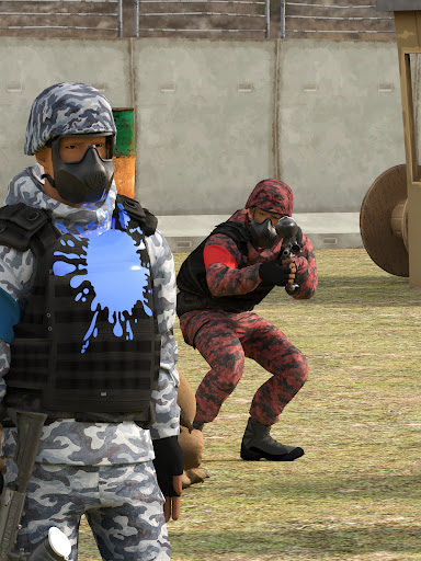 Screenshot of Paintball Attack 3D: Color War