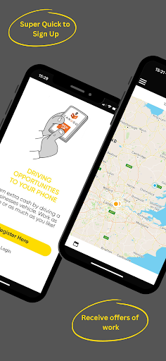 Canugo - Driver & Worker App Screen 3