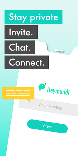 Heymandi - New Friends via Words 4.2.18 screenshots 1