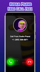 Rudra Prand Fun Fake Call Game