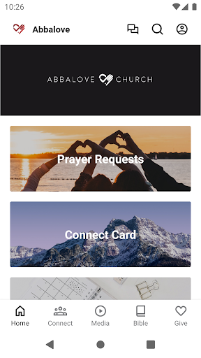 Android application Abbalove Church screenshort