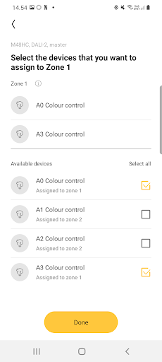 App screenshot
