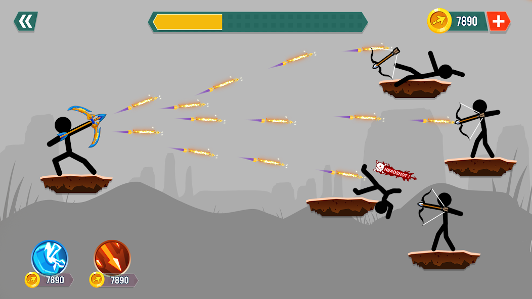Stickman Archer: Stick Bow War 3.1 APK + Mod (Invincible) for Android