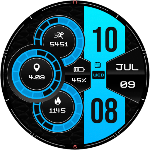Digital Lunor WS1 Watch Face Download on Windows