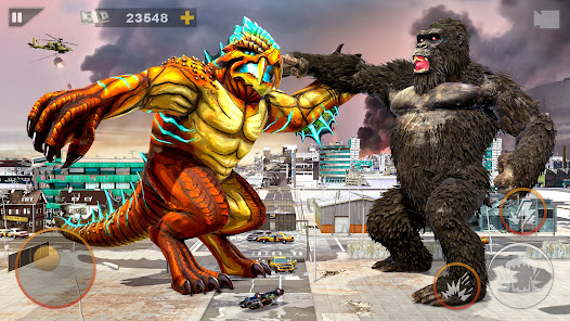 Monster Dinosaur Rampage Game apkpoly screenshots 16