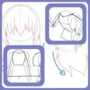 Como Desenhar Anime e Manga  Poses references, Tutoriais de desenho,  Desenho de rosto