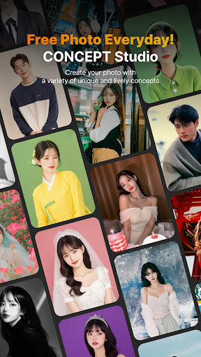 Android application CONCEPT - AI Photos Everyday screenshort